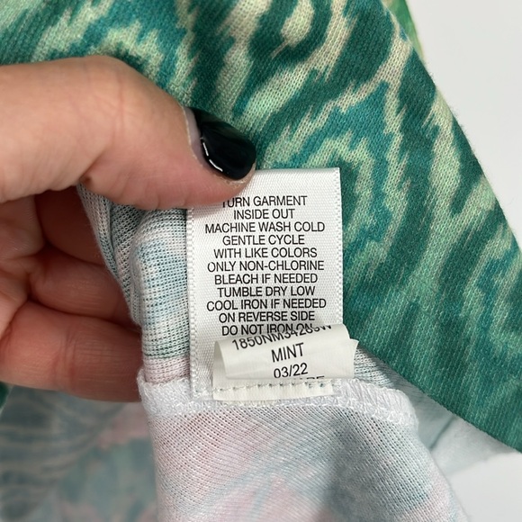 One World | Y2K Babydoll Short Sleeve Top Graphic Fairy Tee Aquarius Size Large - Picture 9 of 10